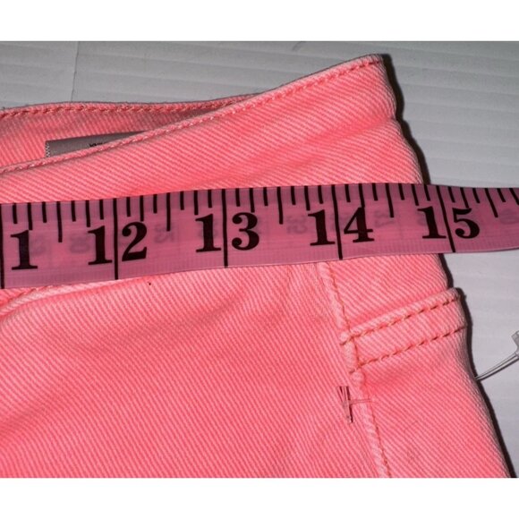 Freckled Poppy X RISEN LOS ANGELES Jeans Pants SZ 7 28X32 Pink Tummy Control - Picture 13 of 16